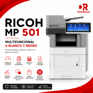 Impresora Monocromática Ricoh MP 501