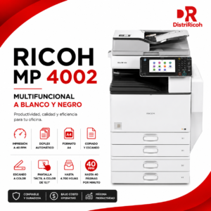 Impresora Multifuncional Ricoh MP 4002