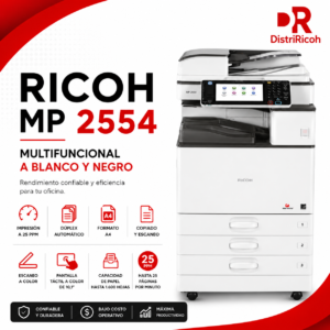 Impresora Monocromática Ricoh MP 2554