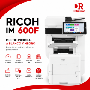 Impresora Monocromática Ricoh IM600F